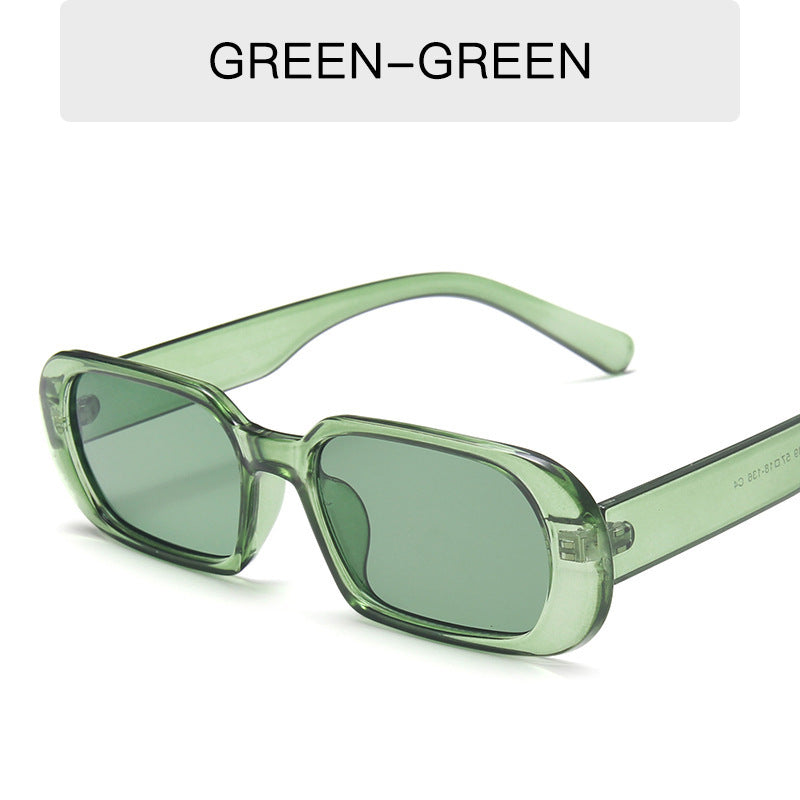 Retro Small Frame Candy Color Colorful Fashion Sunglasses