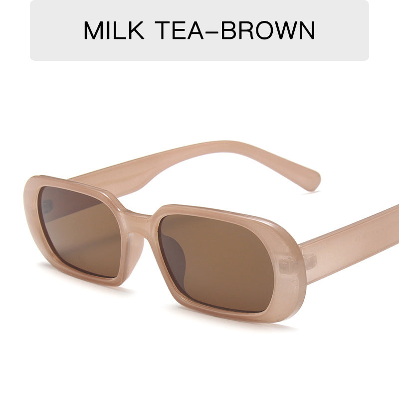 Retro Small Frame Candy Color Colorful Fashion Sunglasses