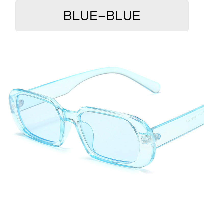 Retro Small Frame Candy Color Colorful Fashion Sunglasses