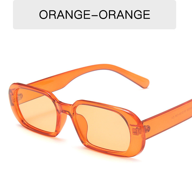 Retro Small Frame Candy Color Colorful Fashion Sunglasses