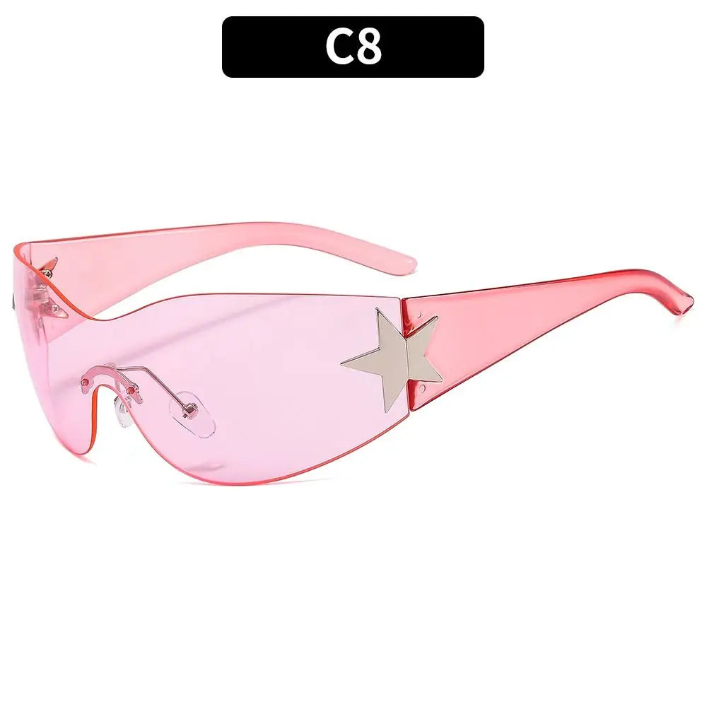 Fashion Trendy Star Punk Y2K Sunglasses