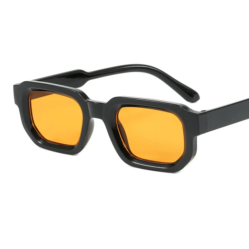 Fashion Retro Vintage Rectangle Frame Sunglasses