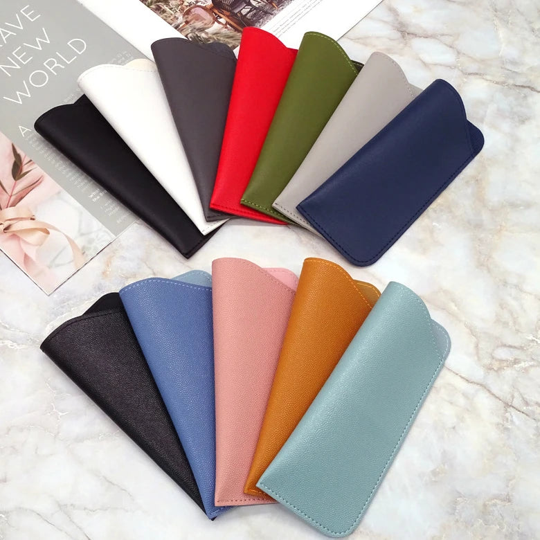PU Leather Glasses Protective Cover Case