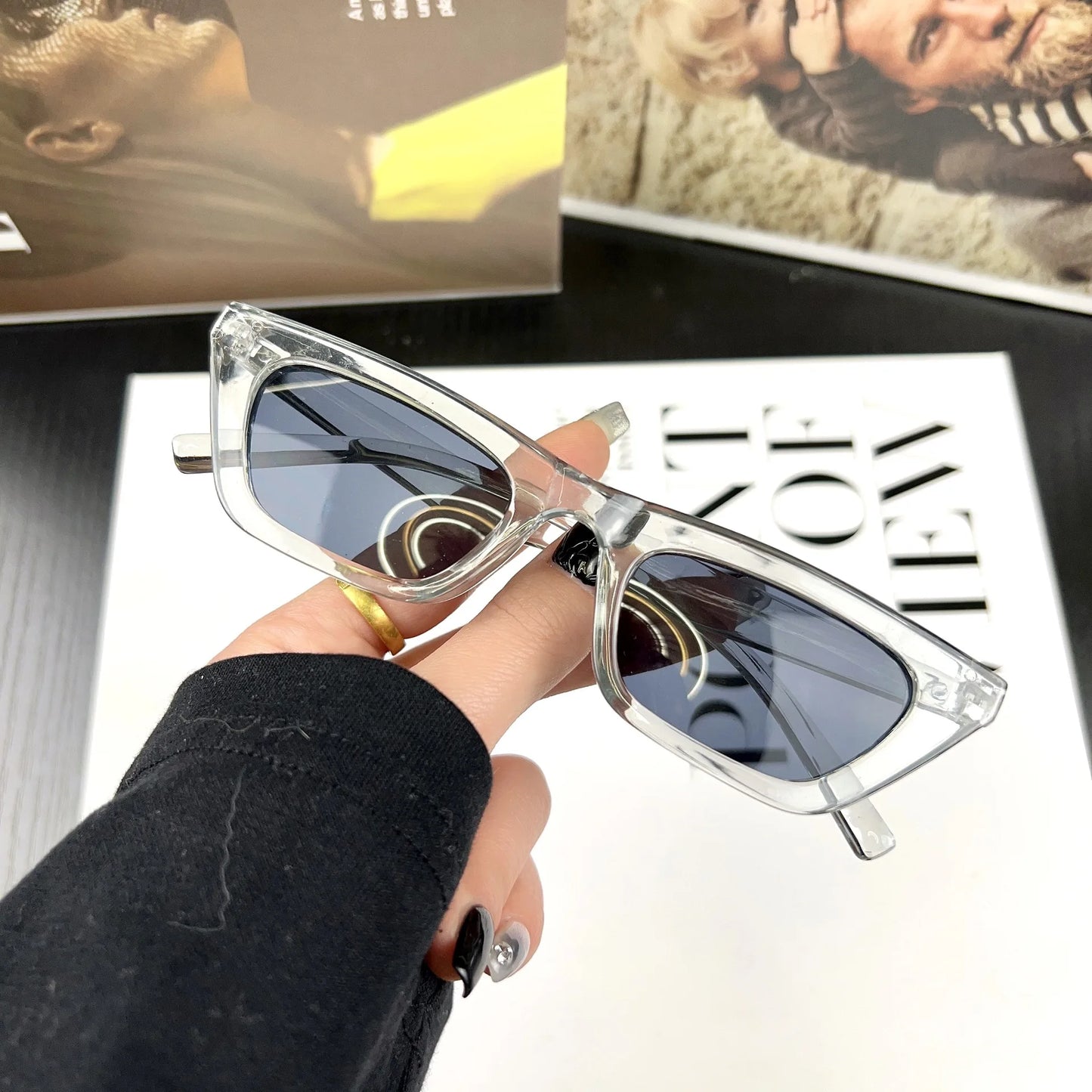 Oculos De Sol Cat's Eye Classic Retro Sunglasses