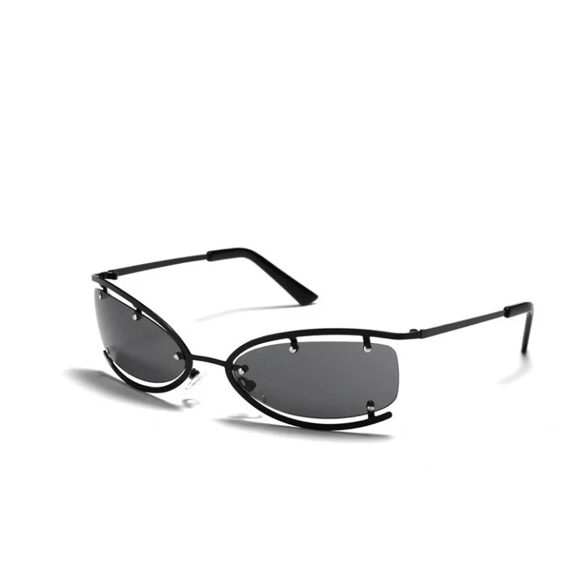 Y2K Metal Small Frame Cat Eye Women's Sunglasses