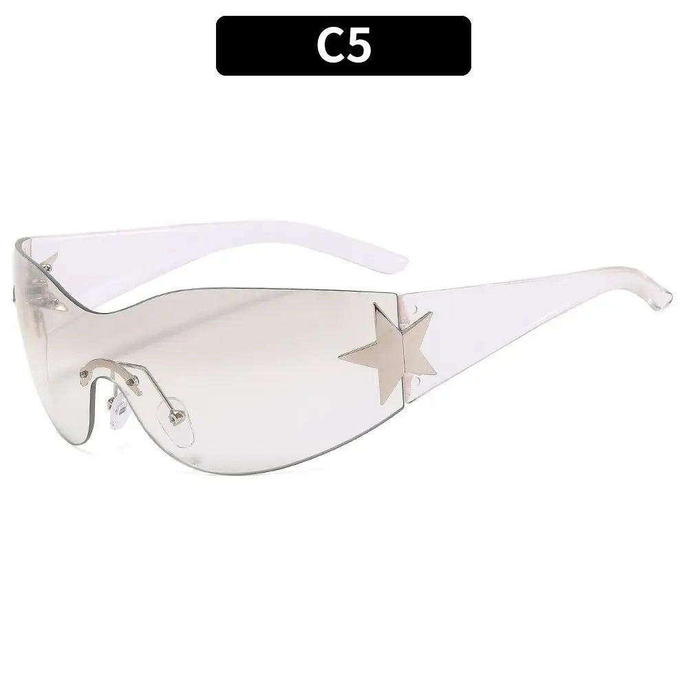 Fashion Trendy Star Punk Y2K Sunglasses