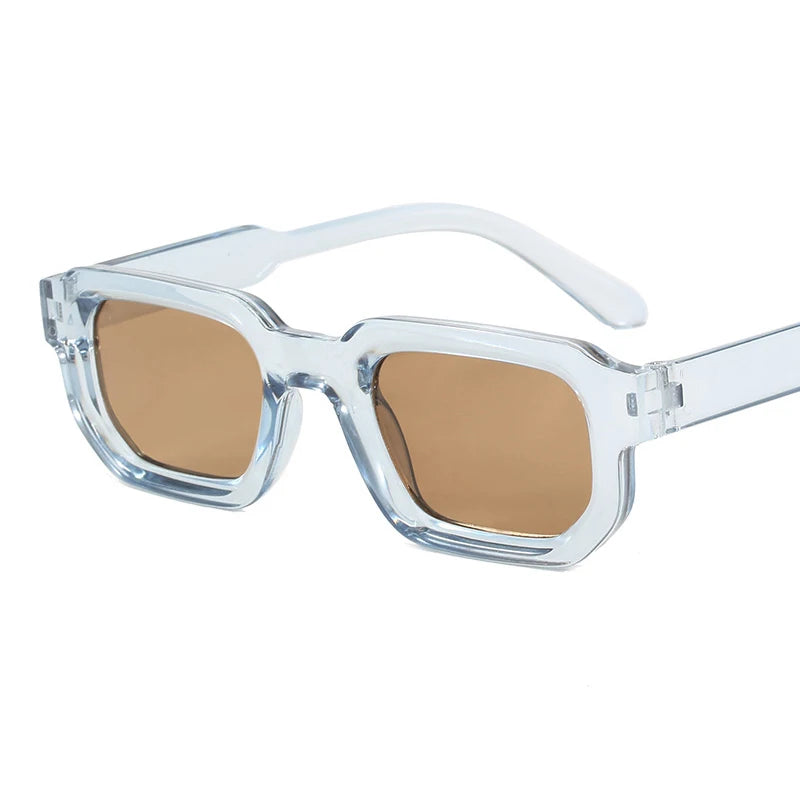 Fashion Retro Vintage Rectangle Frame Sunglasses
