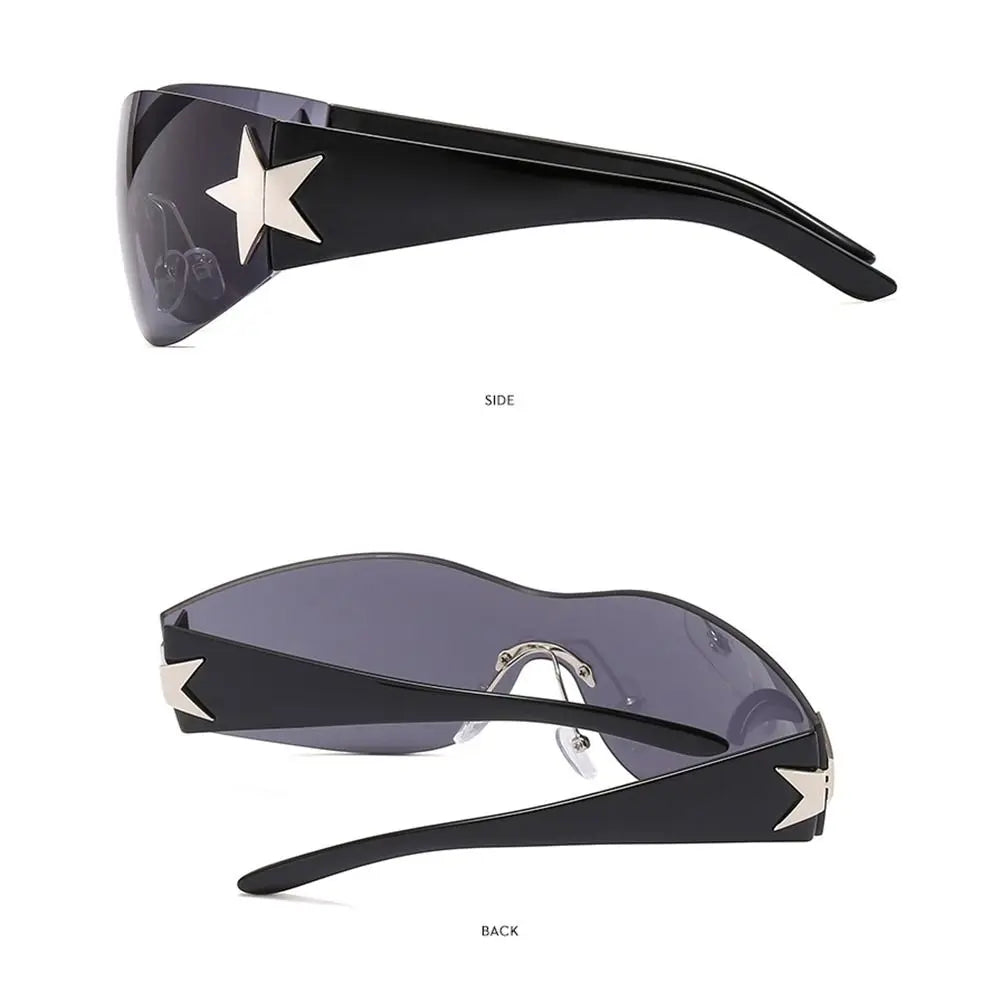 Fashion Trendy Star Punk Y2K Sunglasses