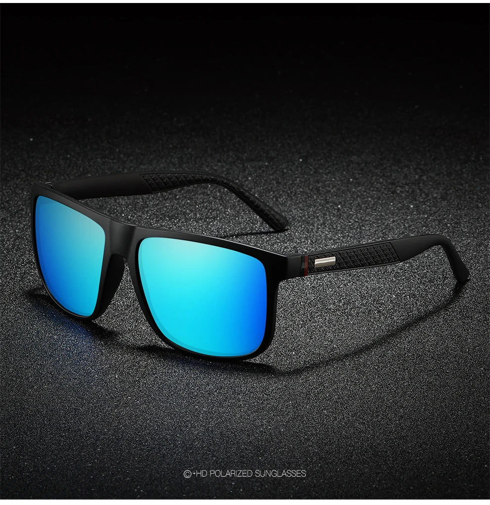 Fashion Vintage Square Polarized Sunglasses