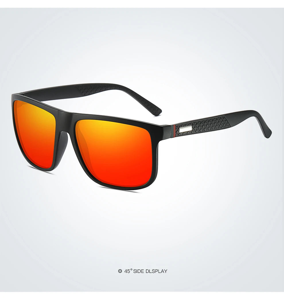 Fashion Vintage Square Polarized Sunglasses