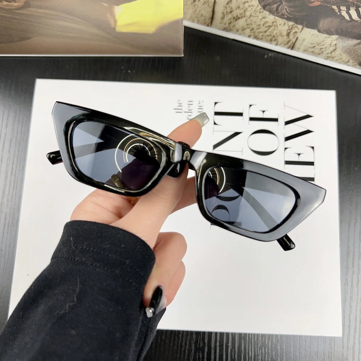 Oculos De Sol Cat's Eye Classic Retro Sunglasses