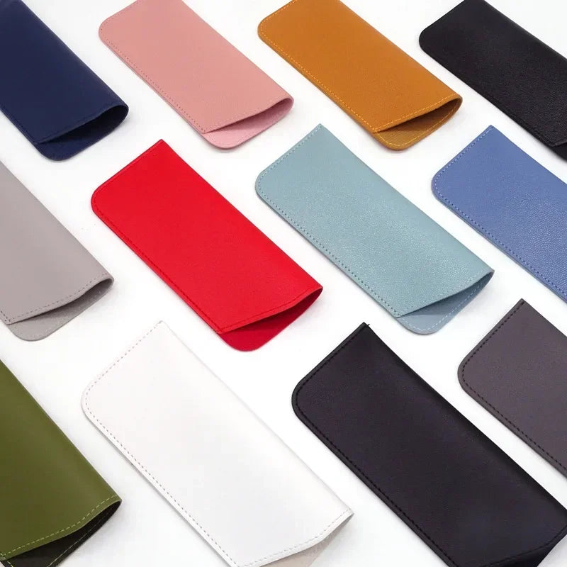 PU Leather Glasses Protective Cover Case