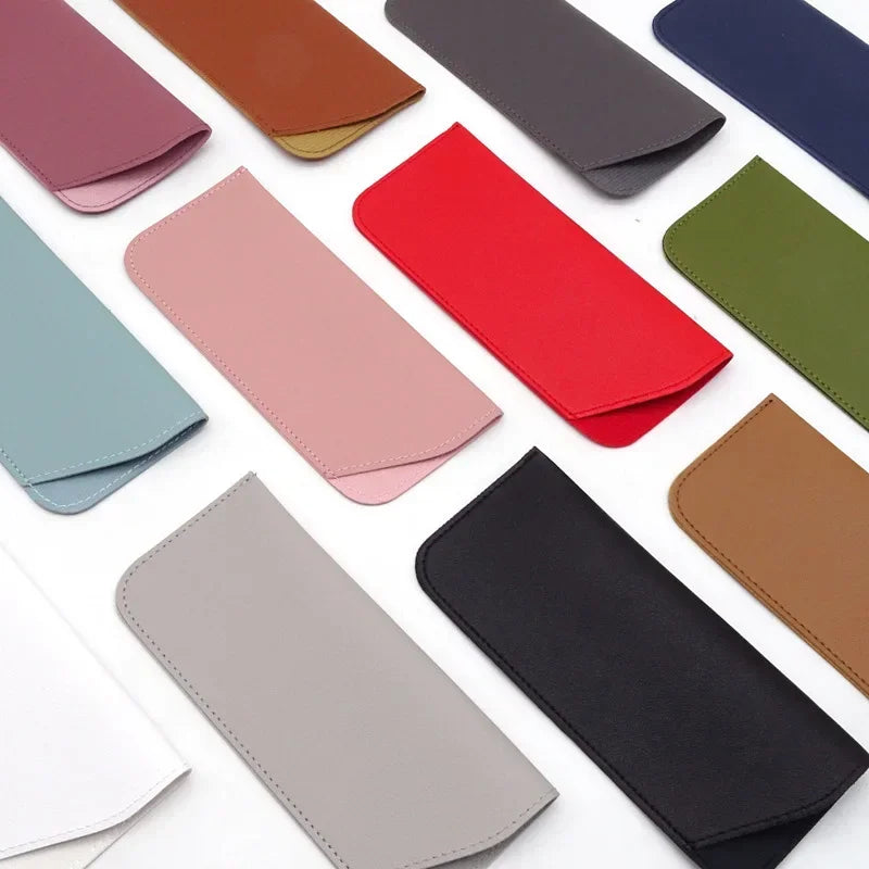 PU Leather Glasses Protective Cover Case