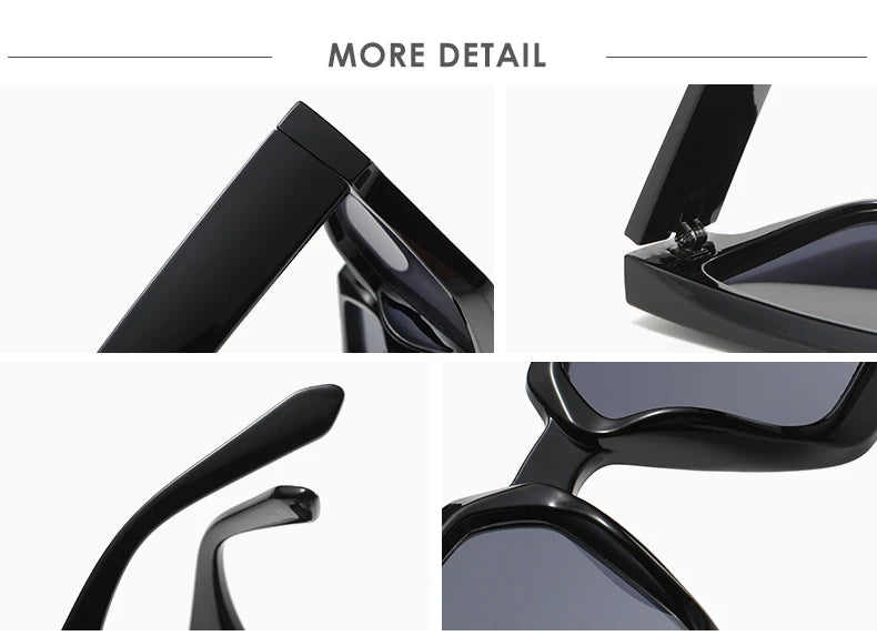 Fahion Vintage Cycling Square Retro Sunglasses