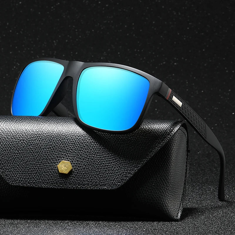 Fashion Vintage Square Polarized Sunglasses