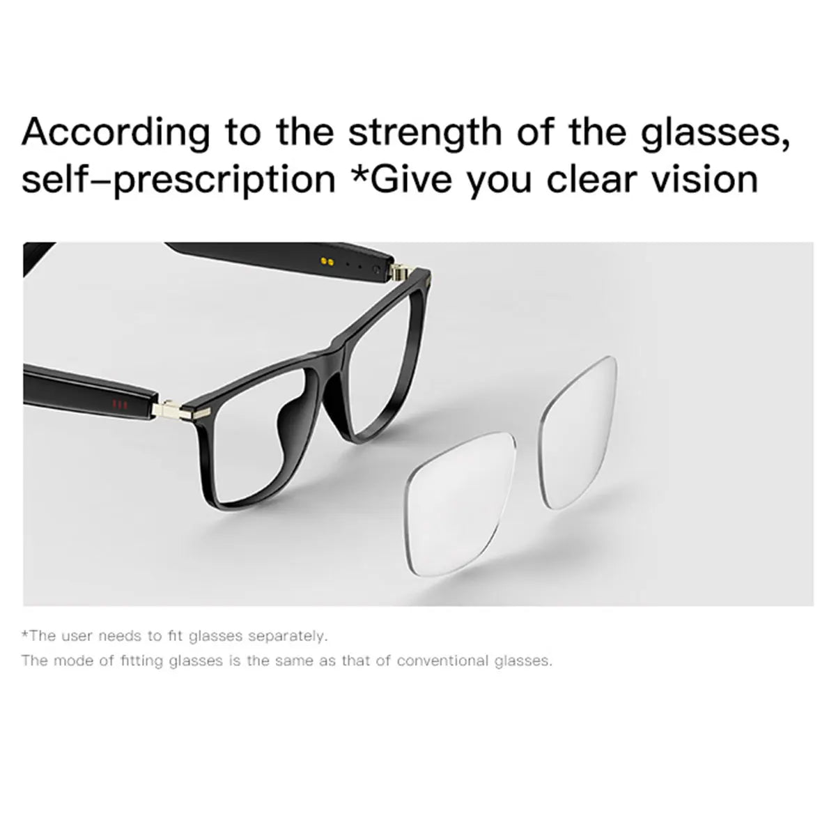Smart Audio Sunglasses with Auto-Dimming Lenses & HD Sound