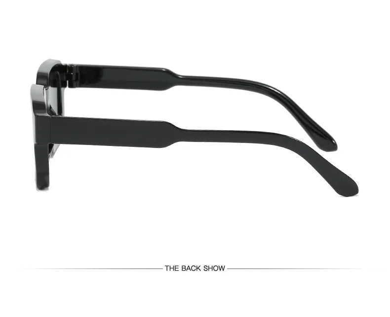 Fashion Retro Vintage Rectangle Frame Sunglasses