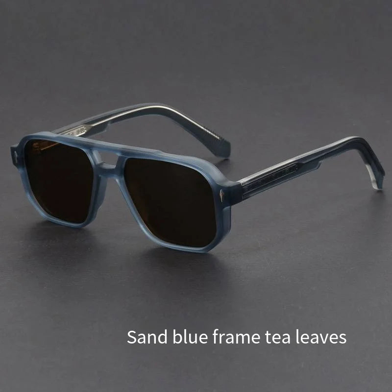 NYWOOH Ultralight Polygon Frame Sunglasses