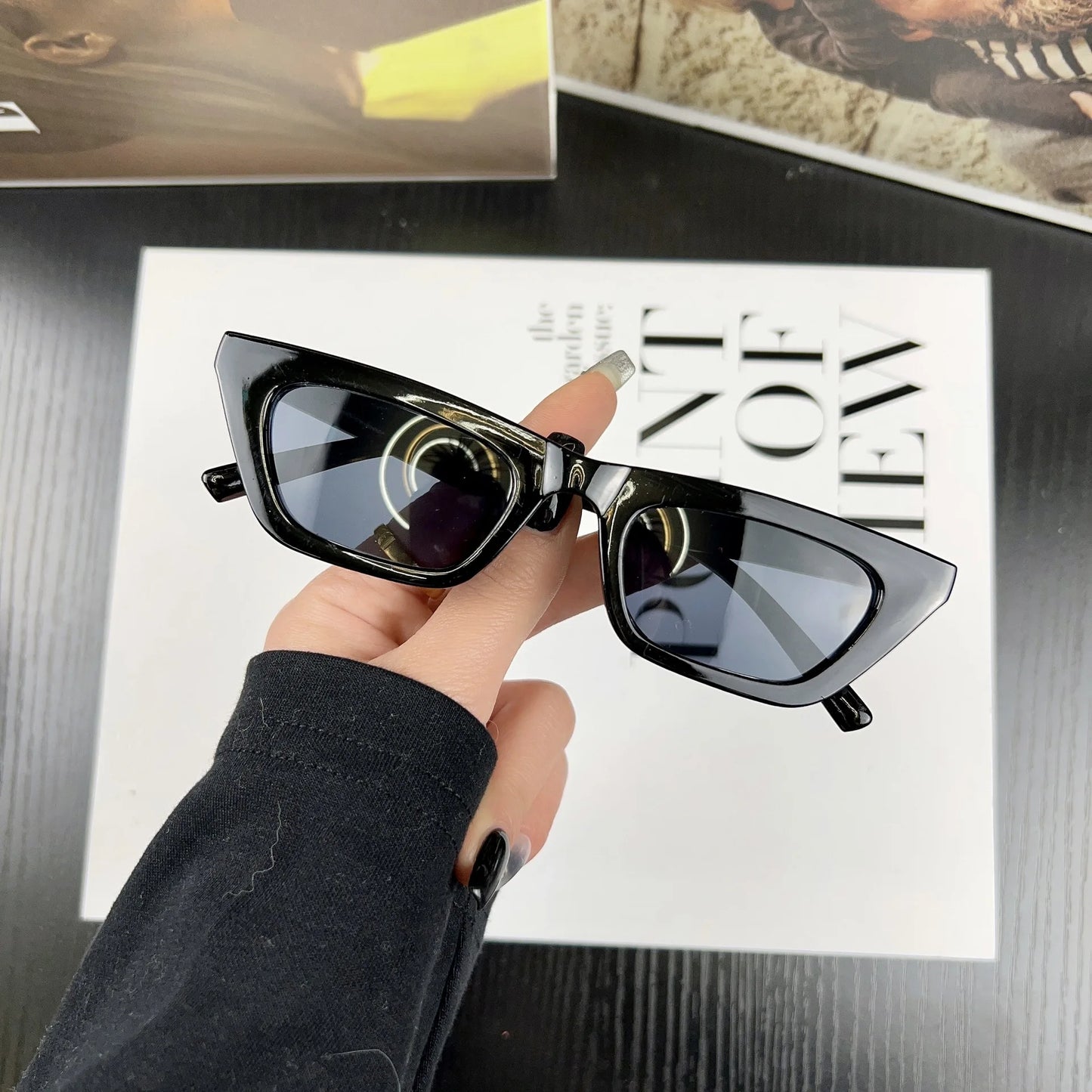 Oculos De Sol Cat's Eye Classic Retro Sunglasses