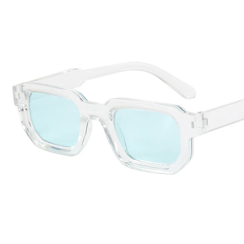 Fashion Retro Vintage Rectangle Frame Sunglasses
