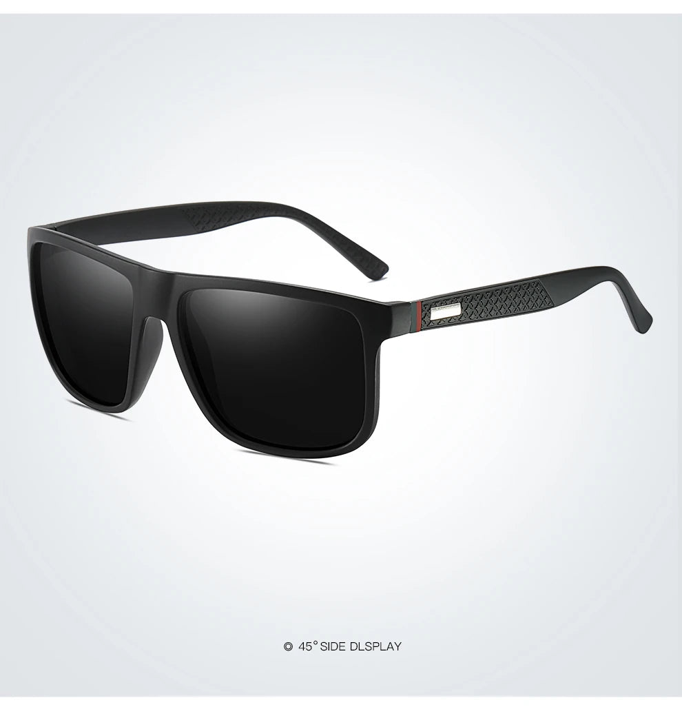 Fashion Vintage Square Polarized Sunglasses