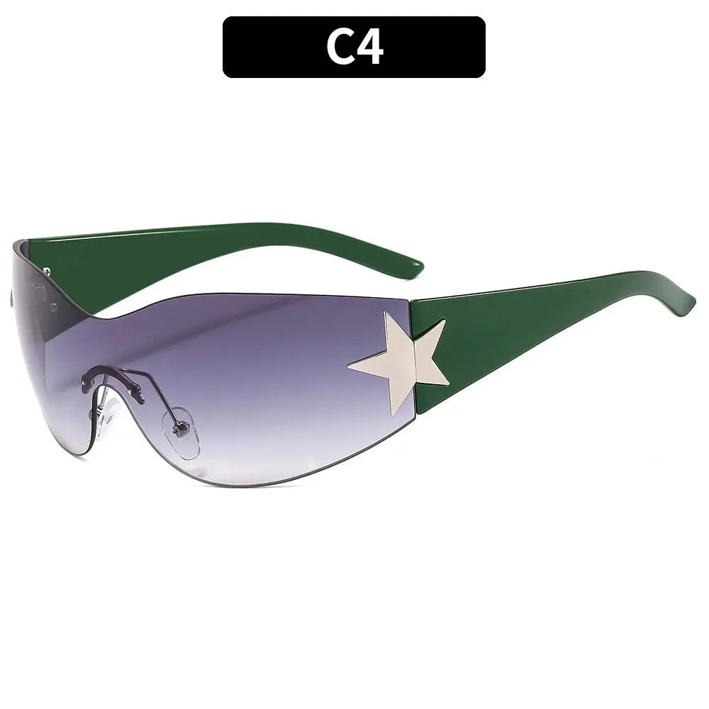 Fashion Trendy Star Punk Y2K Sunglasses