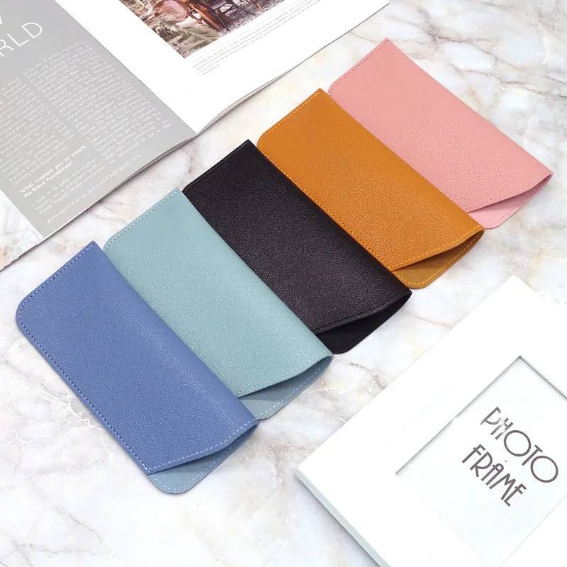PU Leather Glasses Protective Cover Case