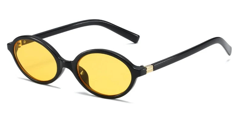 Fashion Oval Simple Literary Women's Sunglasses