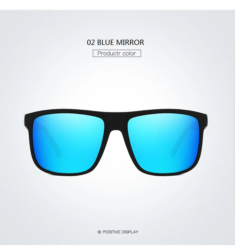 Fashion Vintage Square Polarized Sunglasses