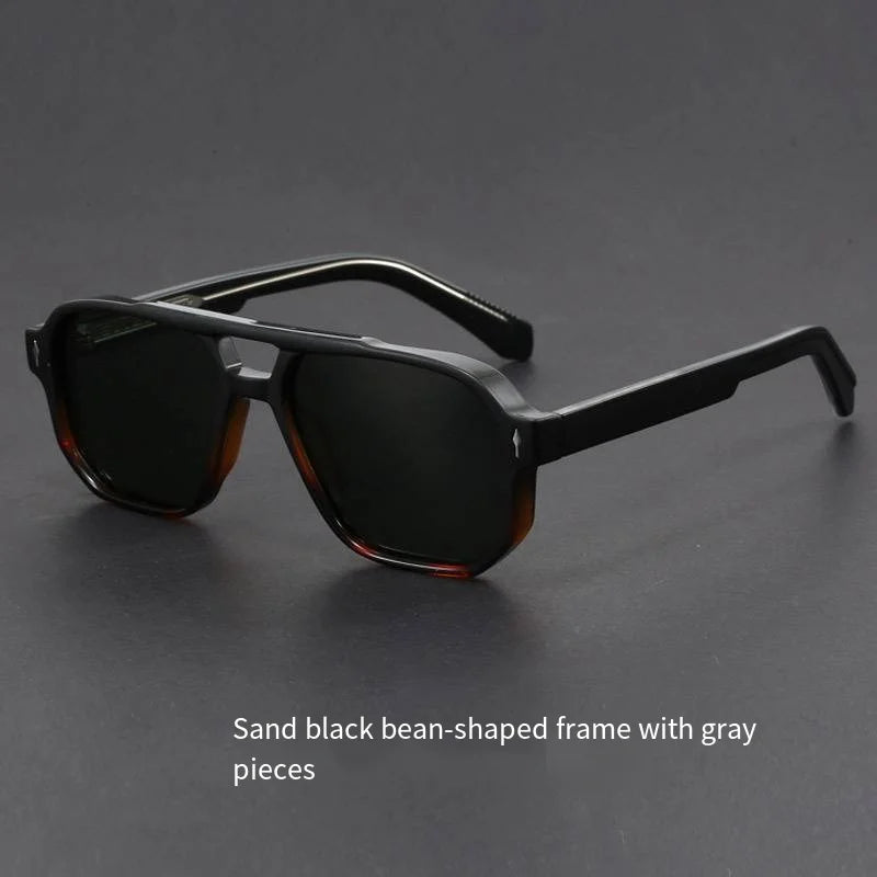 NYWOOH Ultralight Polygon Frame Sunglasses