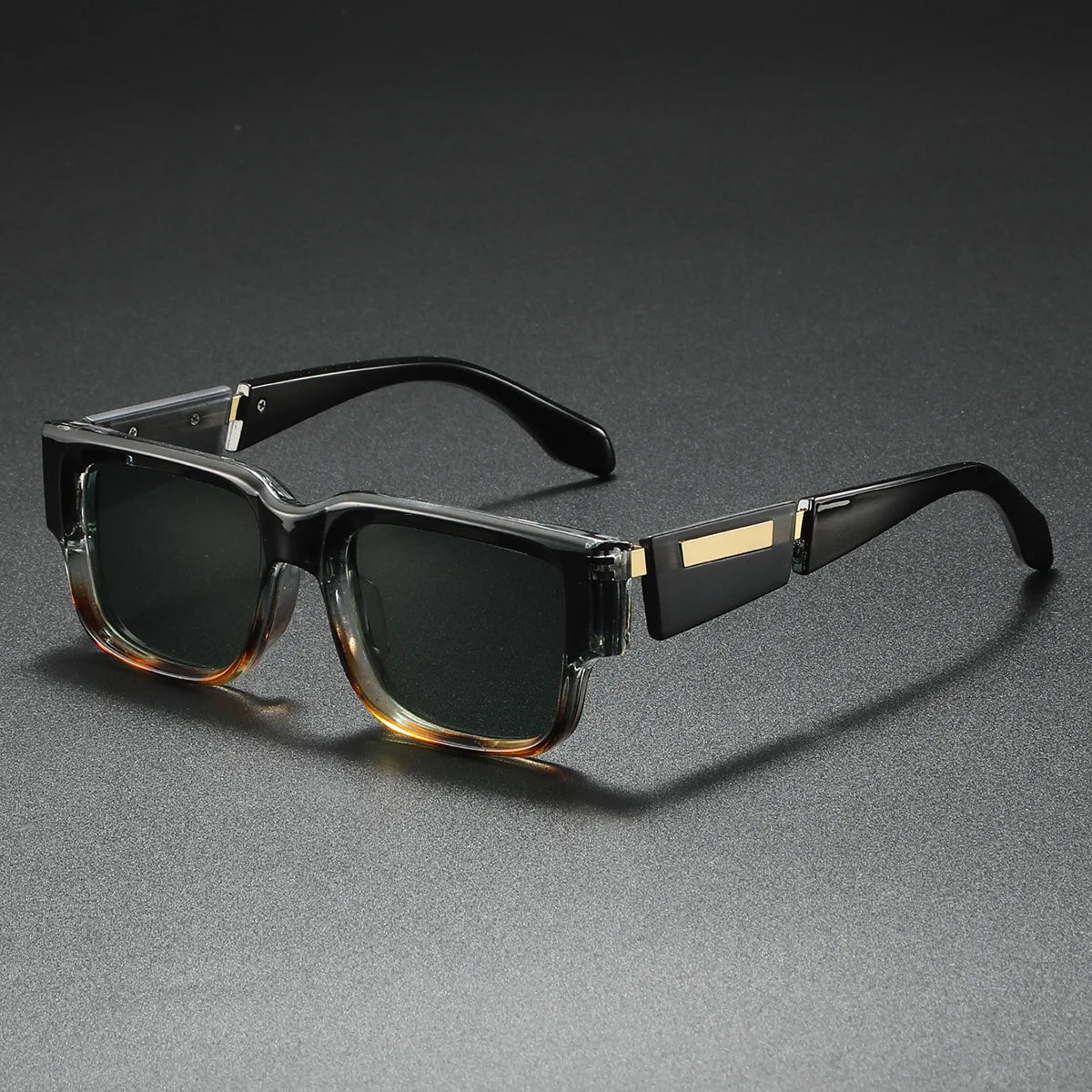 New Rectangular Men's Luxury Trendy Sunglasses