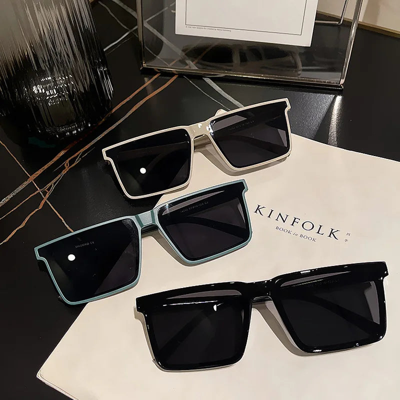 New Fashion Square Luxury unisex Sun Glasses