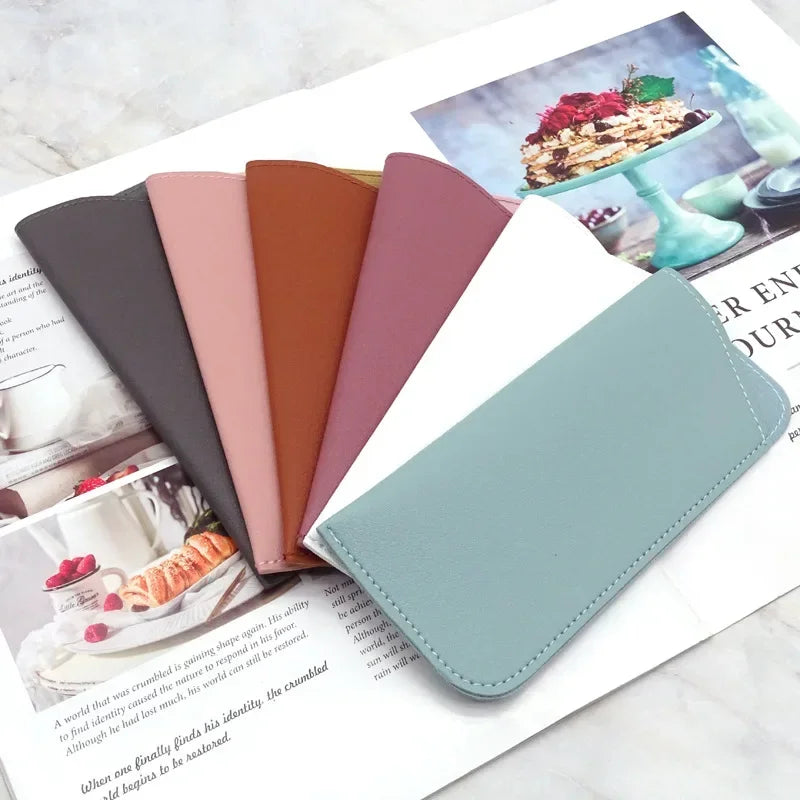 PU Leather Glasses Protective Cover Case