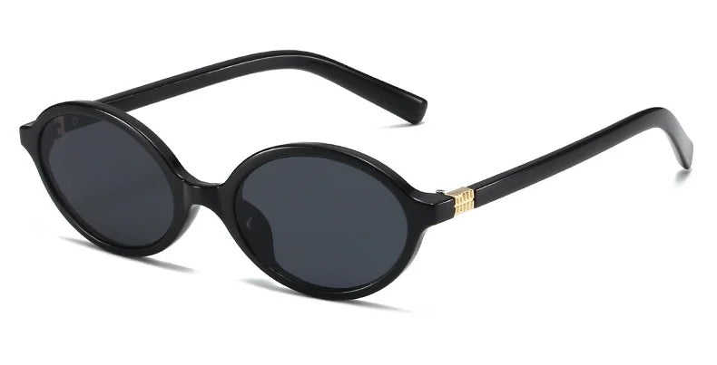 Fashion Oval Simple Literary Women's Sunglasses