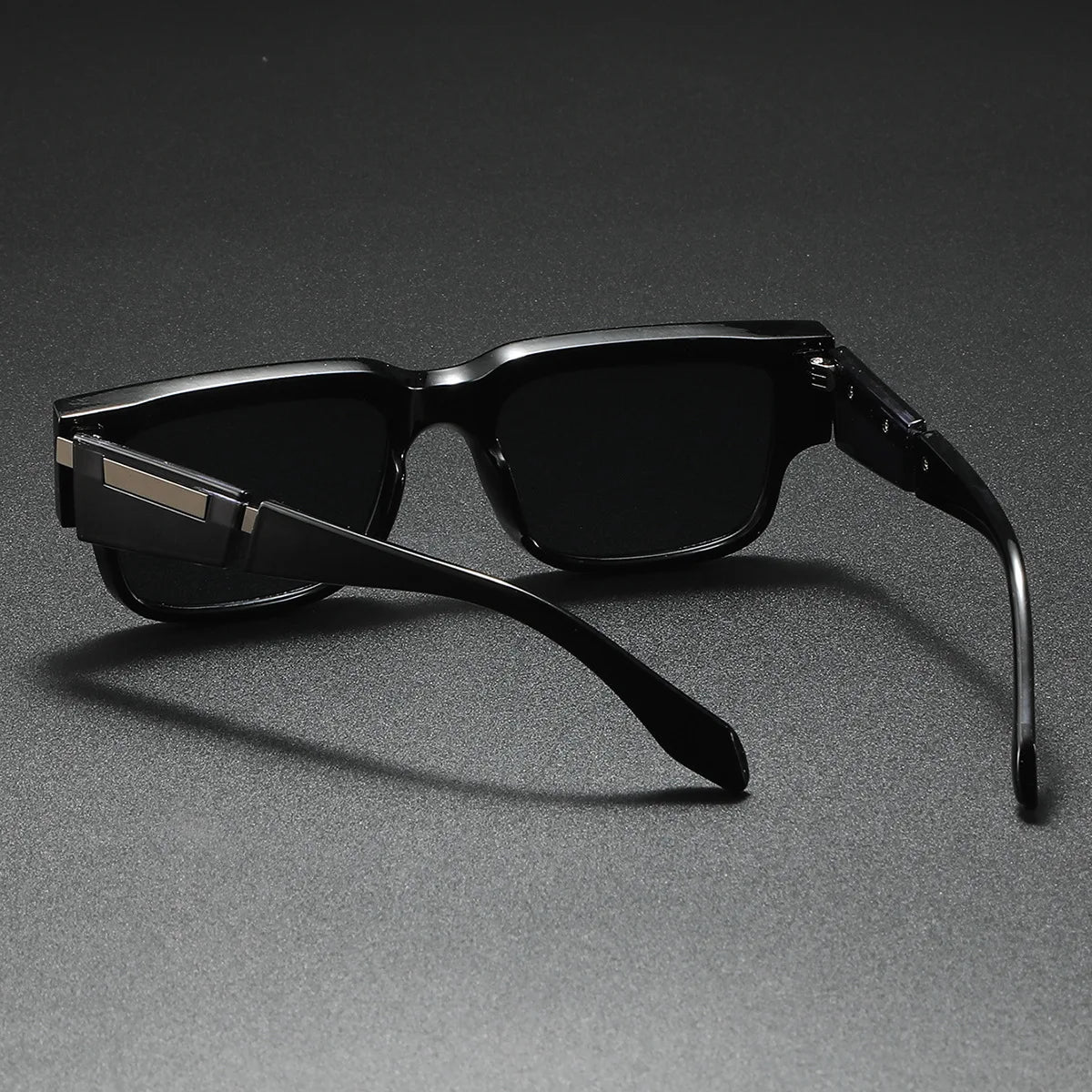 New Rectangular Men's Luxury Trendy Sunglasses