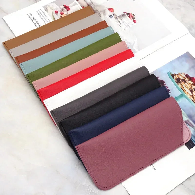 PU Leather Glasses Protective Cover Case