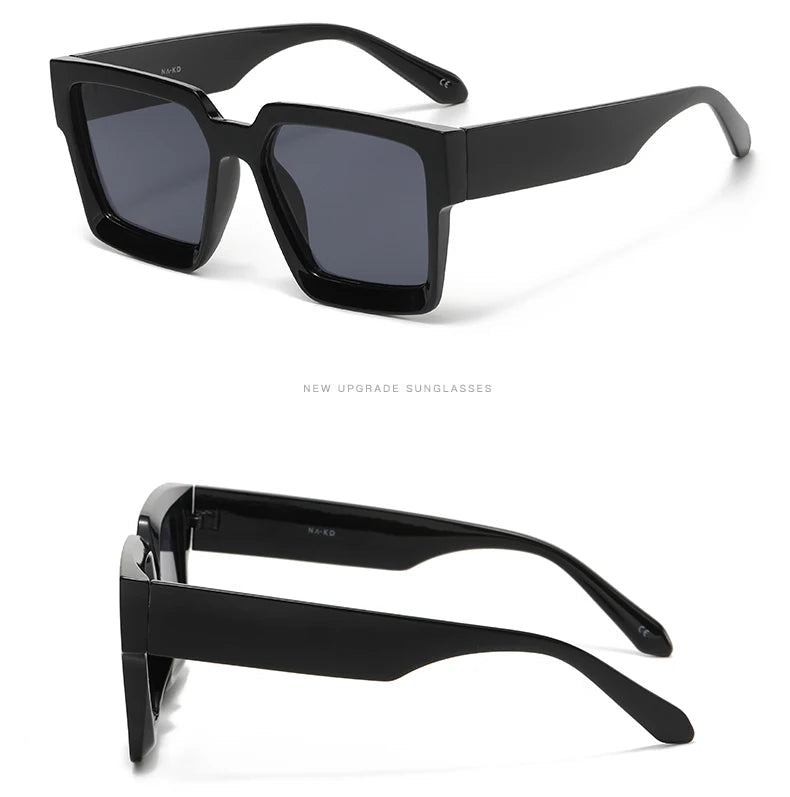Fahion Vintage Cycling Square Retro Sunglasses