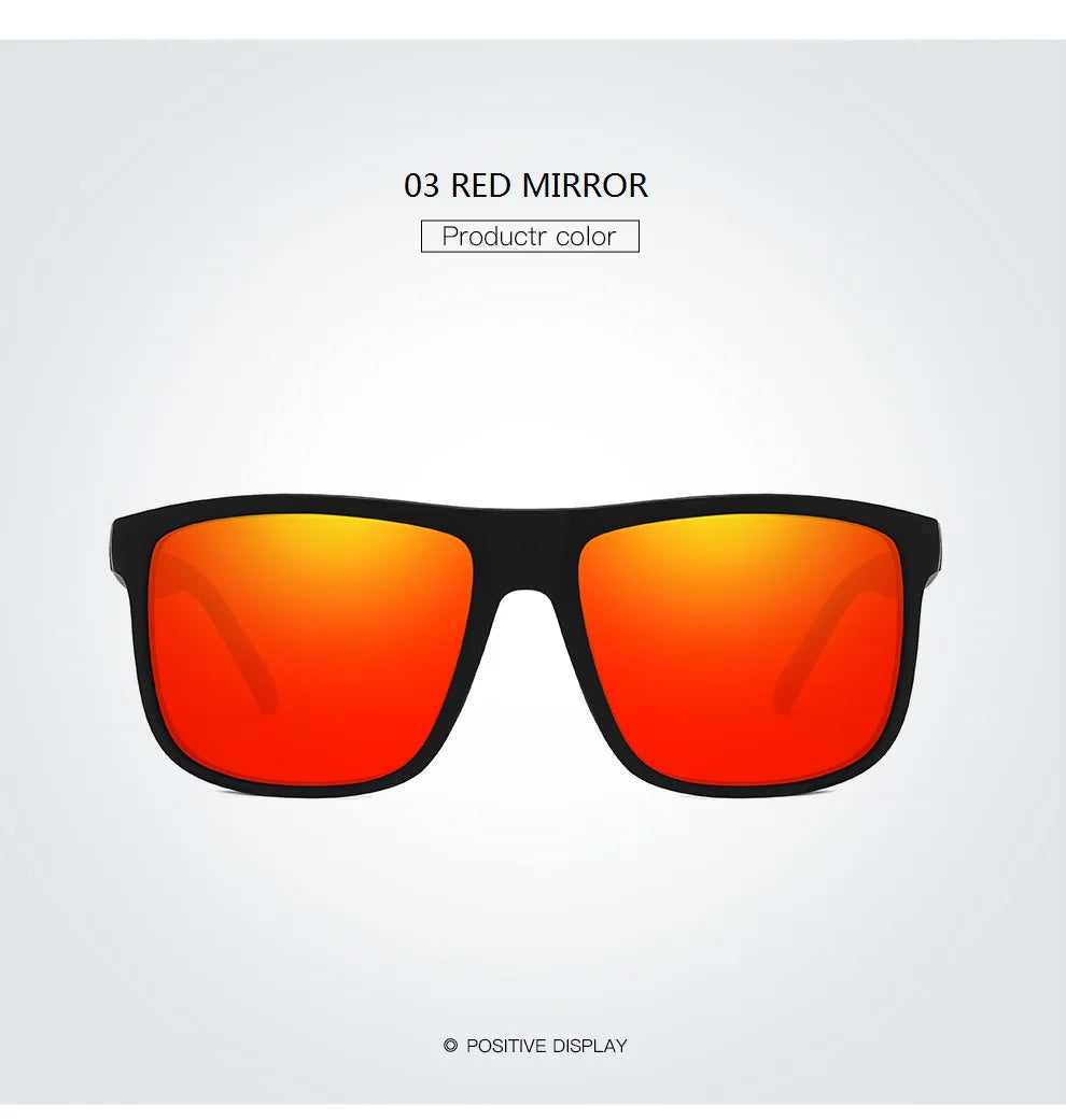 Fashion Vintage Square Polarized Sunglasses