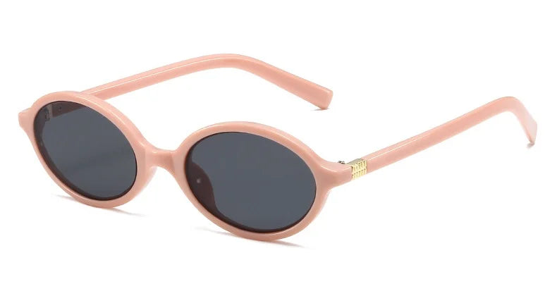 Fashion Oval Simple Literary Women's Sunglasses