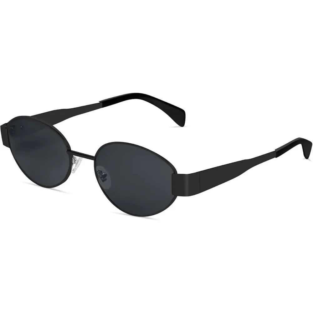 Classic Designer Trendy Retro Oval Sunglasses