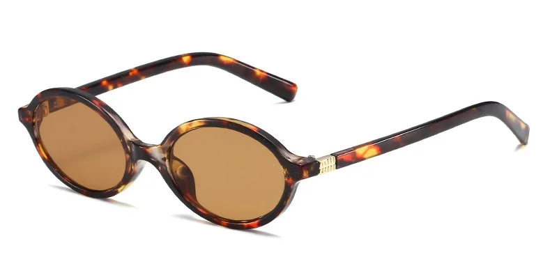 Fashion Oval Simple Literary Women's Sunglasses