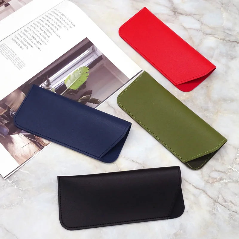 PU Leather Glasses Protective Cover Case