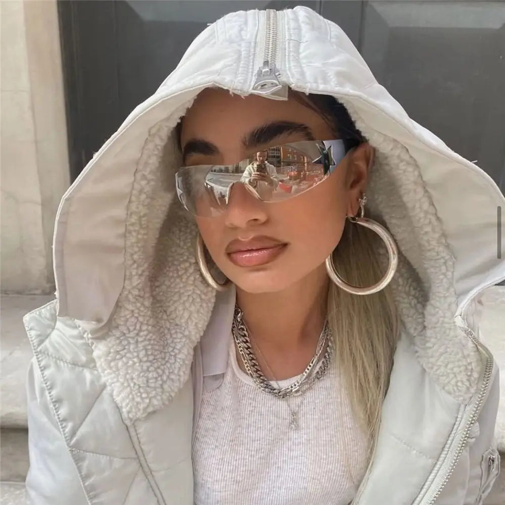 Fashion Trendy Star Punk Y2K Sunglasses
