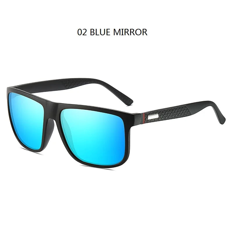 Fashion Vintage Square Polarized Sunglasses