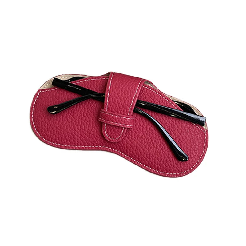 Soft Leather Glasses Bag Fashion Portable Sunglasses Case