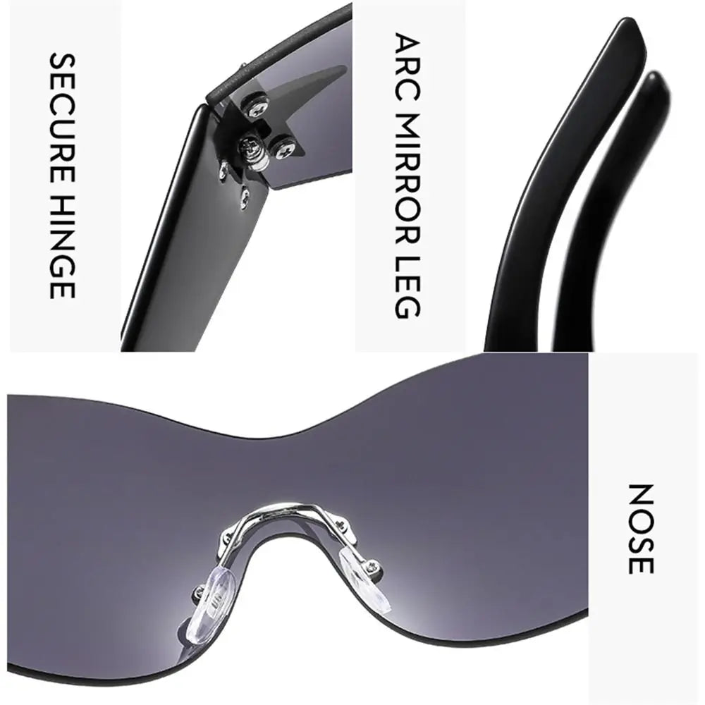 Fashion Trendy Star Punk Y2K Sunglasses