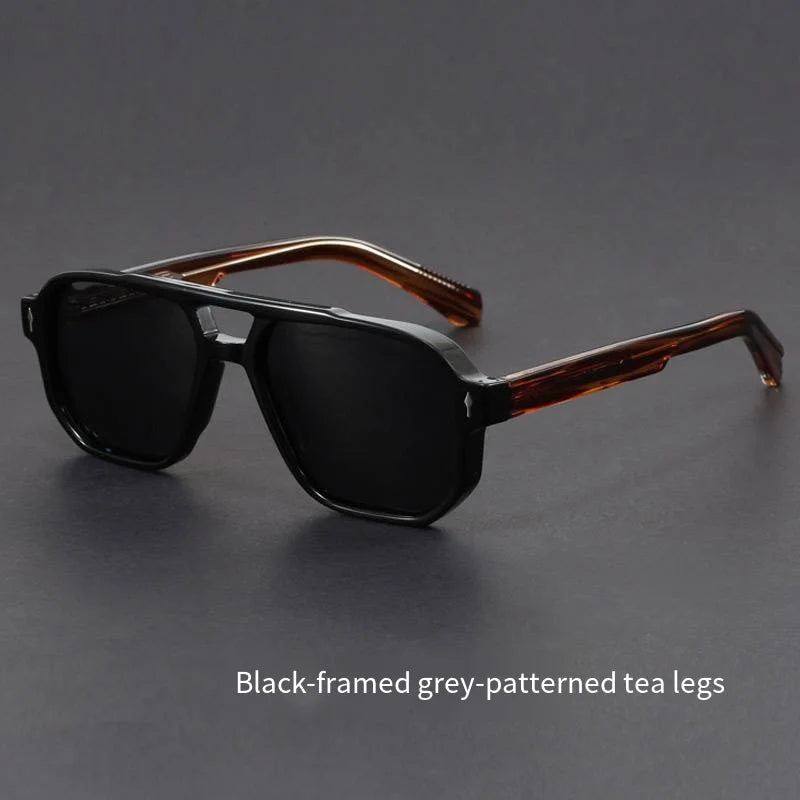 NYWOOH Ultralight Polygon Frame Sunglasses