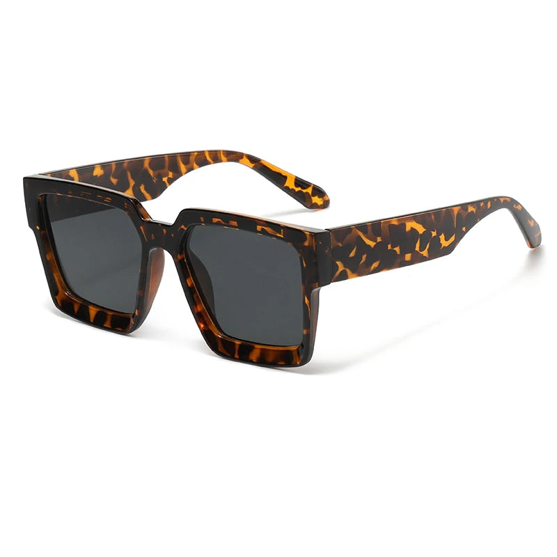 Fahion Vintage Cycling Square Retro Sunglasses