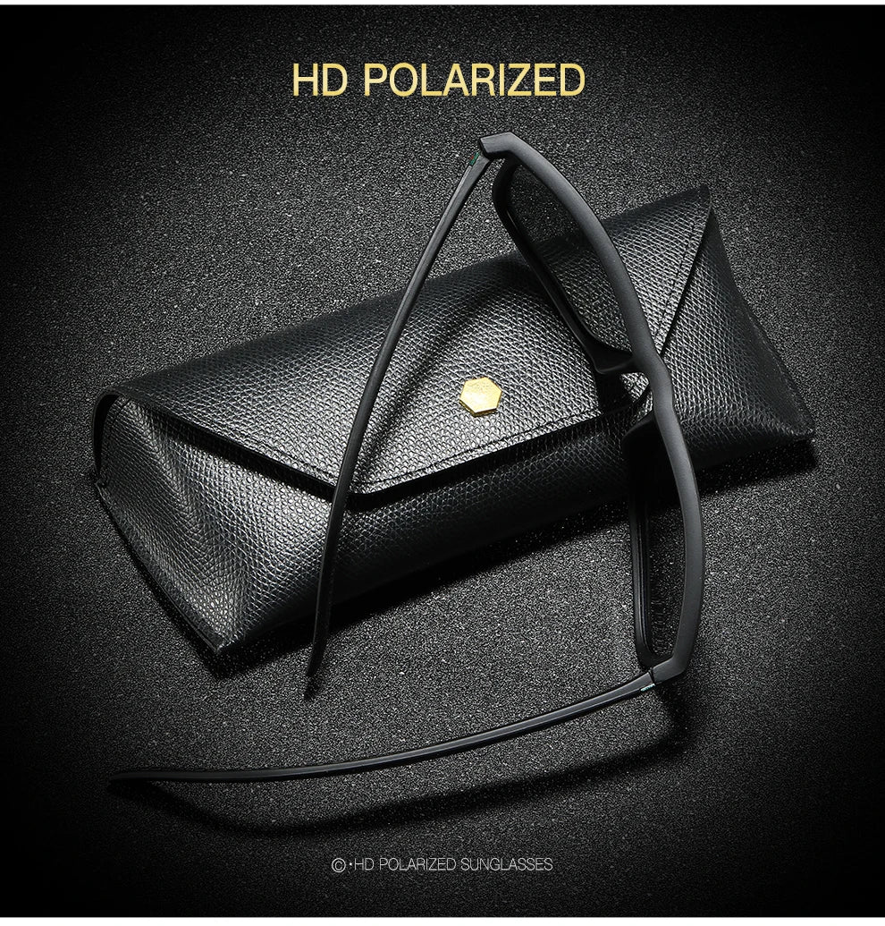 Fashion Vintage Square Polarized Sunglasses