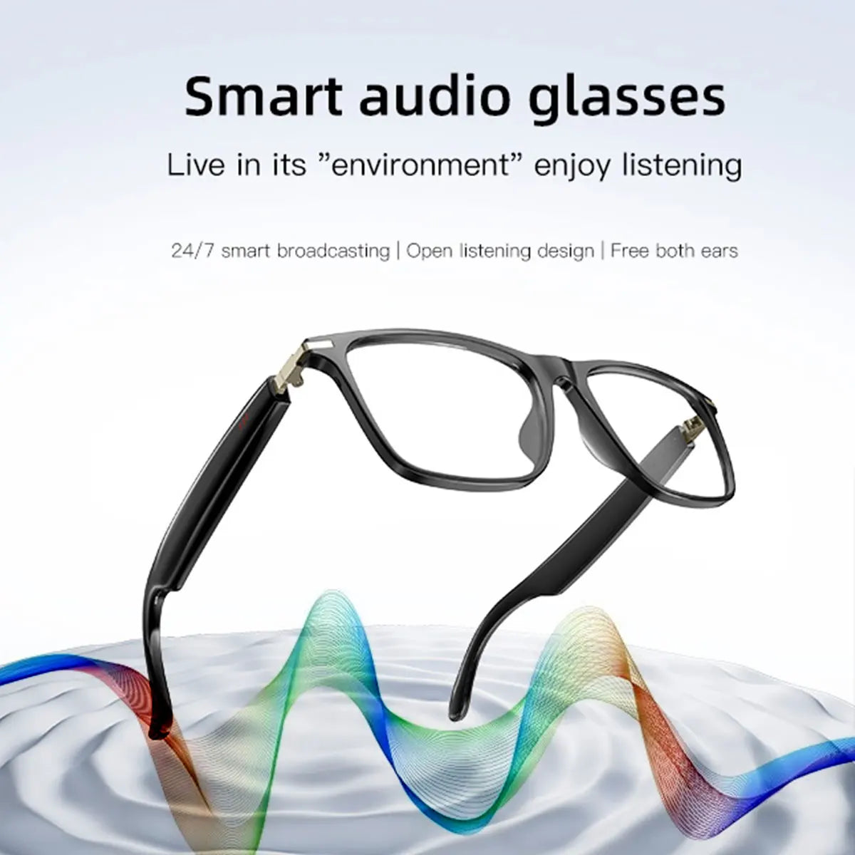 Smart Audio Sunglasses with Auto-Dimming Lenses & HD Sound